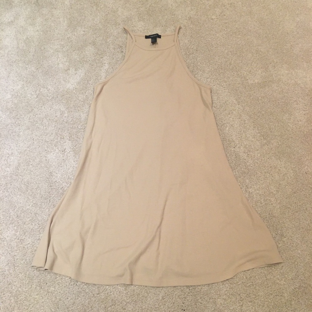Forever 21 Tan Circle Dress